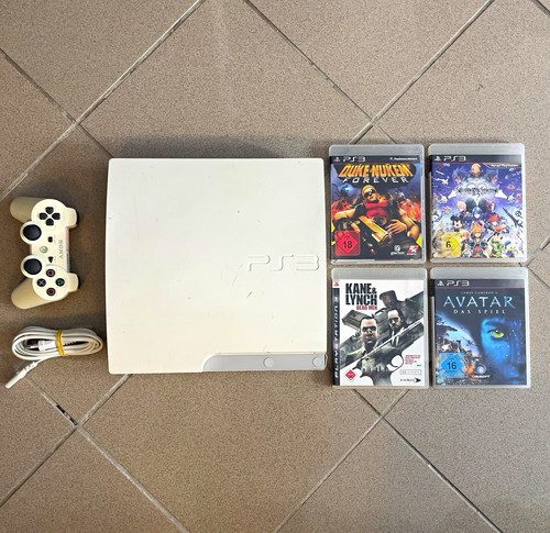 Ps3 slim weiß 320gb - slim,
