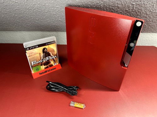 Red playstation slim - slim, pro