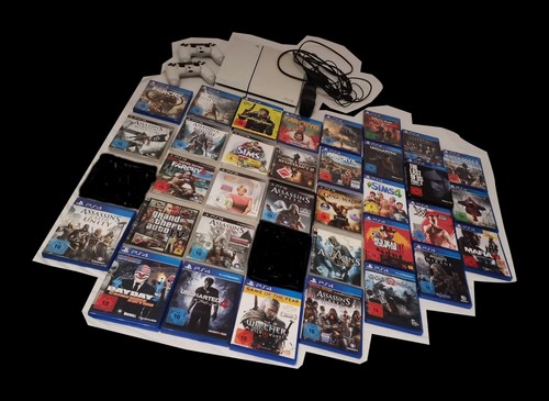 Ps4 500gb weiß 2 controller - 500gb,
