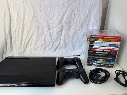Sony playstation super slim - playstation, 3